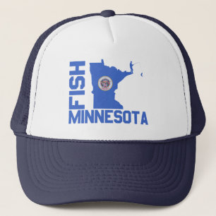 Fish Minnesota Trucker Pet