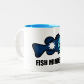 Fish Minnesota Tweekleurige Koffiemok (Voorkant links)