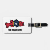Fish Mississippi Bagagelabel (Voorkant horizontaal)