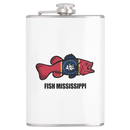 Fish Mississippi Heupfles (Voorkant)