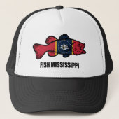 Fish Mississippi Trucker Pet (Voorkant)