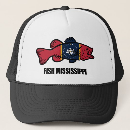 Fish Mississippi Trucker Pet (Voorkant)