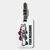 Fish Missouri Bagagelabel (Voorkant verticaal)