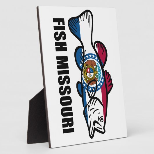 Fish Missouri Fotoplaat (Zijkant)