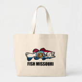 Fish Missouri Grote Tote Bag (Voorkant)