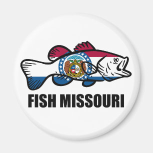Fish Missouri Magneet