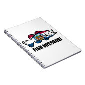 Fish Missouri Notitieboek (Rechterzijde)