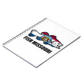 Fish Missouri Notitieboek (Linkerzijde)