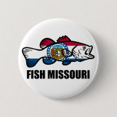 Fish Missouri Ronde Button 5,7 Cm (Voorkant)