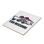 Fish Missouri Tegeltje (Zijkant)