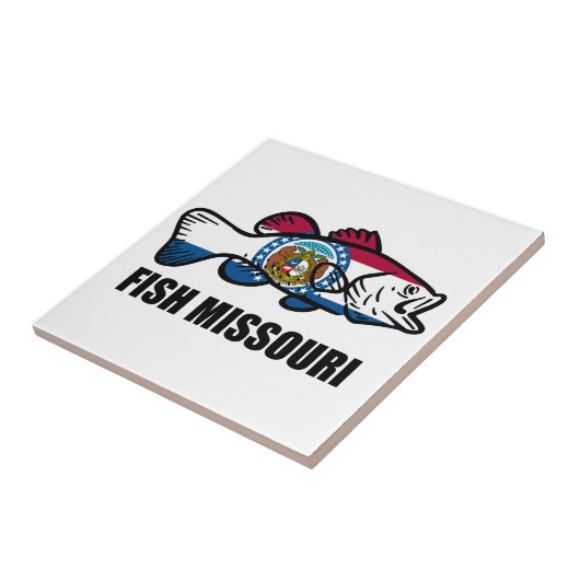 Fish Missouri Tegeltje (Zijkant)