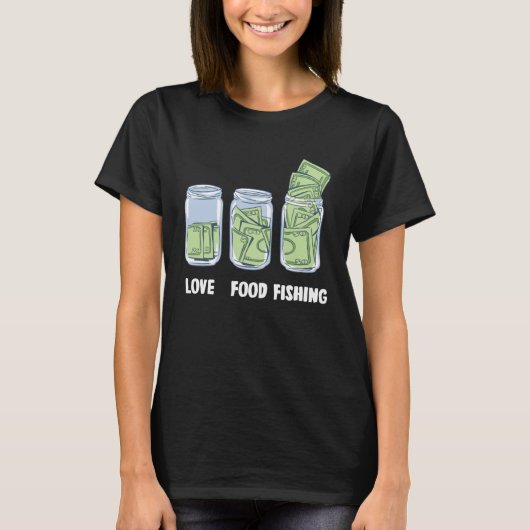 fish money bank t-shirt (Voorkant)