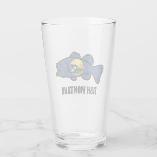 Fish Montana Bass Glas (Achterkant)