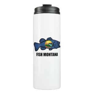 Fish Montana Bass Thermosbeker