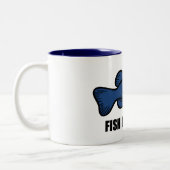 Fish Montana Bass Tweekleurige Koffiemok (Links)