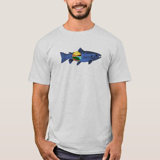 Fish Montana T-shirt (Voorkant)