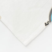 Fish More Worry Less Fleece Deken (Hoek)