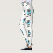 Fish More Worry Less Leggings (Links)