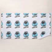 Fish More Worry Less Strandlaken (Voorkant)