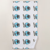 Fish More Worry Less Strandlaken (Voorkant)