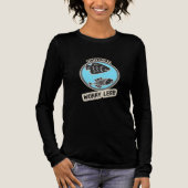 Fish More Worry Less Tri-Blend Shirt (Voorkant)