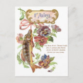 Fish Morning Glory Briefkaart (Voorkant)