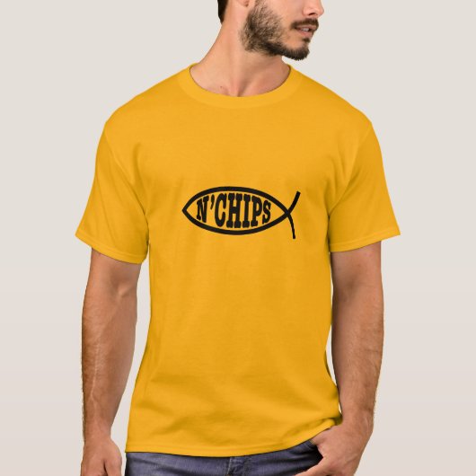Fish n' Chips T-Shirt (Voorkant)
