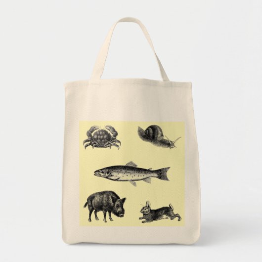 Fish N Game Tote Bag (Voorkant)