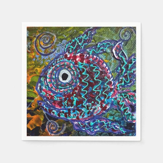 Fish Napkins Servet (Voorkant)