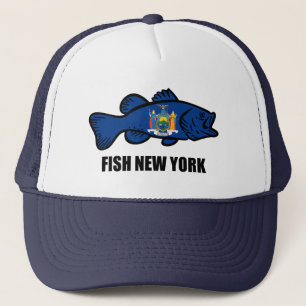 Fish New York Bass Trucker Pet