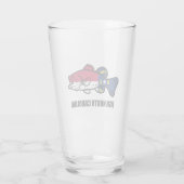 Fish North Carolina Glas (Achterkant)