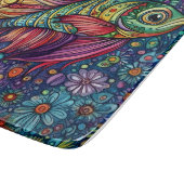 Fish Ocean Whimsical 3 Snijplank (Hoek)