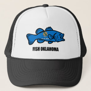 Fish Oklahoma Trucker Pet