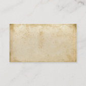 Fish Old Grungy Paper Visitekaartje (Achterkant)