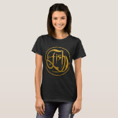 Fish On Gold T-shirt (Voorkant volledig)