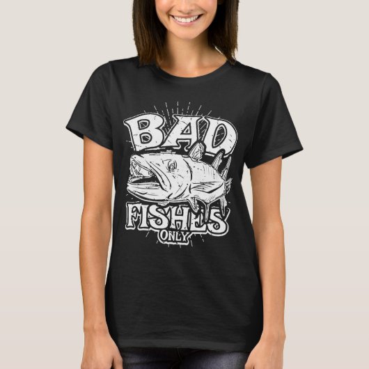 Fish Only Barracuda Graphic T-shirt (Voorkant)