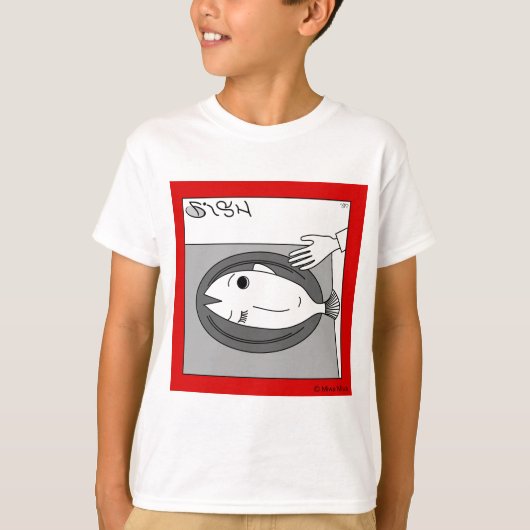 Fish or Girl T-shirt (Voorkant)