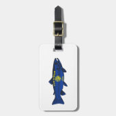 Fish Oregon Trout Bagagelabel (Voorkant verticaal)