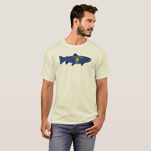 Fish Oregon Trout T-shirt (Voorkant volledig)
