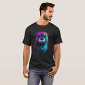 Fish Otter Sea Otter Animal Otter Bundle Otter T-shirt (Voorkant volledig)