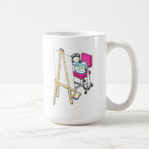 Fish Painter ("Waterverf") - Koffiemok