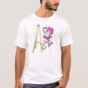 Fish Painter ("Waterverf") - T-shirt
