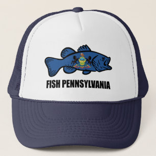 Fish Pennsylvania Bass Trucker Pet