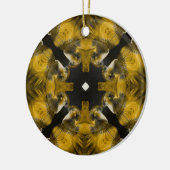 Fish Psychedelic Arts Keramisch Ornament (Links)