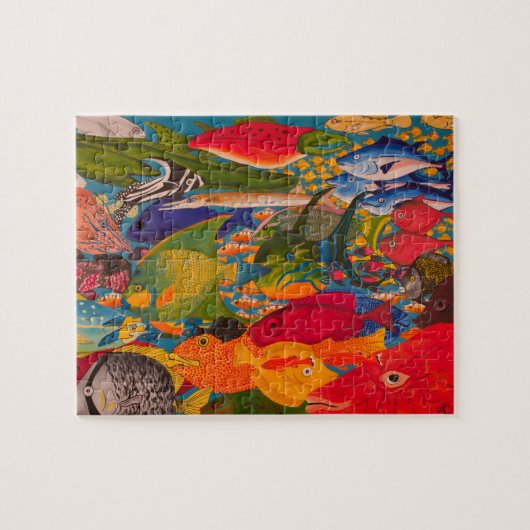 Fish Puzzle Legpuzzel (Horizontaal)