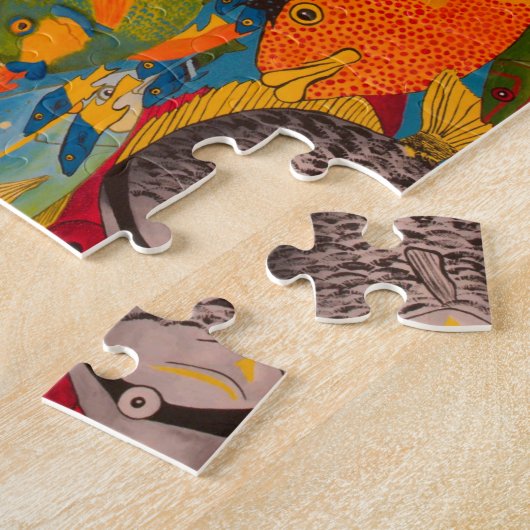Fish Puzzle Legpuzzel (Zijkant)