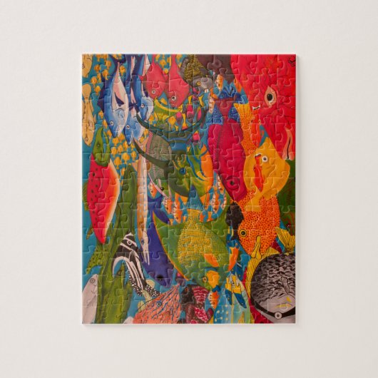 Fish Puzzle Legpuzzel (Verticaal)