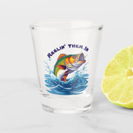 Fish-reelin' them in het Nederlands Shot Glas