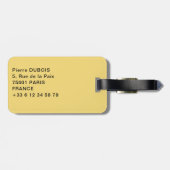 Fish River Canyon in Zuid-Namibië, Afrika Bagagelabel (Achterkant horizontaal)