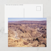 Fish River Canyon in Zuid-Namibië, Afrika Briefkaart (Voorkant / Achterkant)